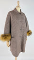 Soprabito sfoderato in lana