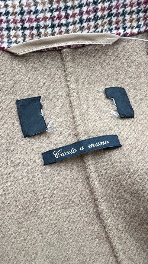 Soprabito sfoderato in lana