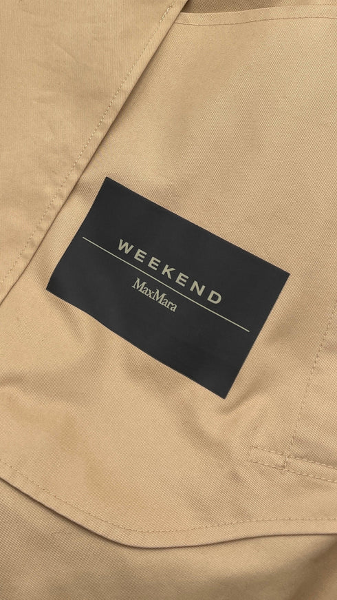 Trench doppiopetto sfoderato