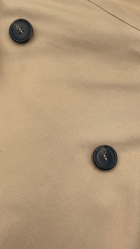 Trench doppiopetto sfoderato