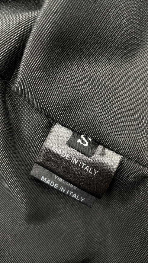 Chiodo in velluto blu