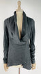 Giacca asimmetrica con zip