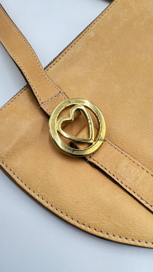 Borsa a spalla in pelle