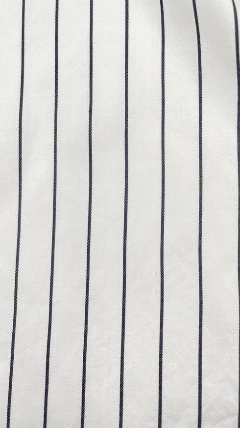 Camicia gessata in seta