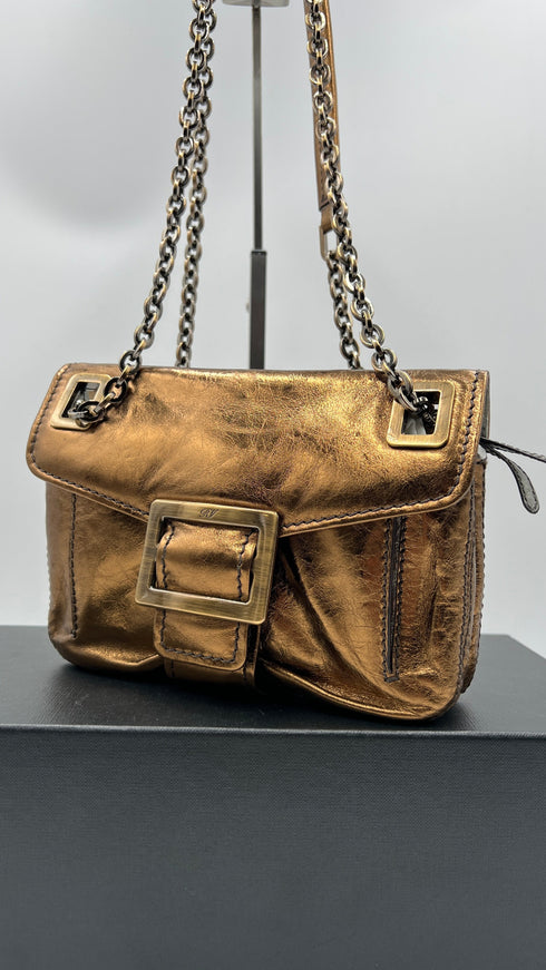 Borsa "Metro" metallizzata