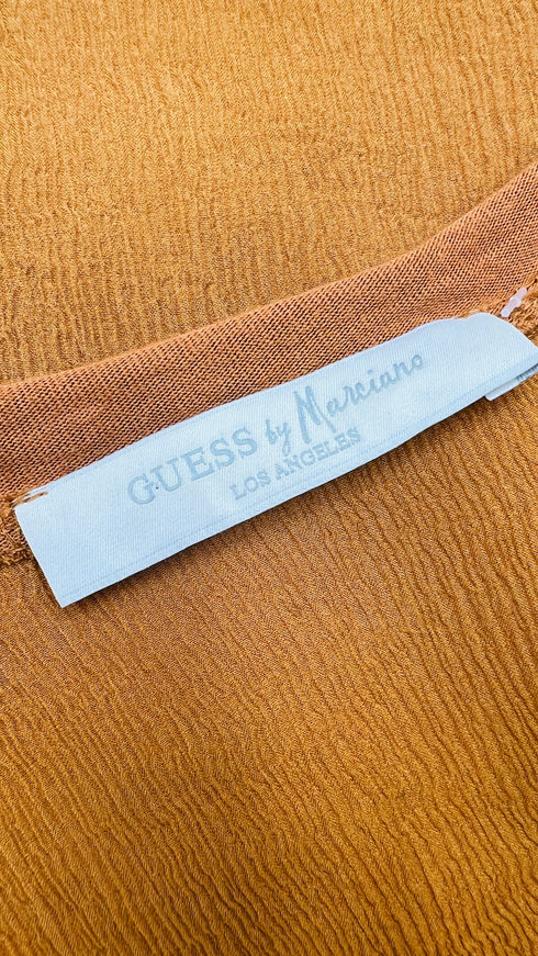 Canotta ricami floreali