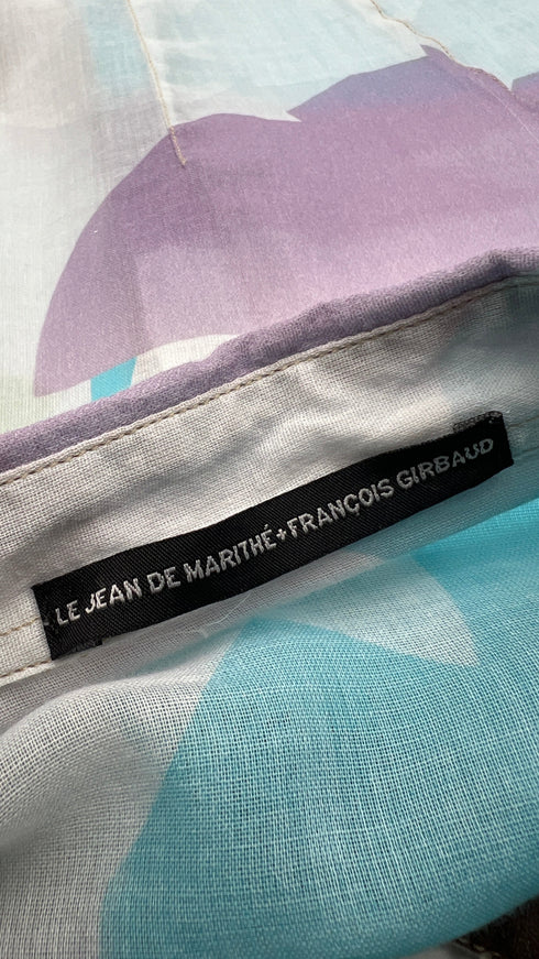 Camicia motivi geometrici in cotone