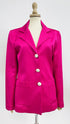 Blazer fucsia sfoderato