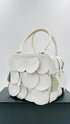 Bauletto "Bubble Cube" bianco