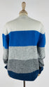 Maglione girocollo colorblock