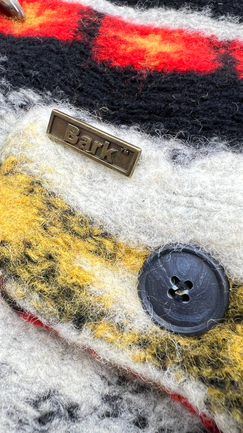 Giacca multicolor con alamari