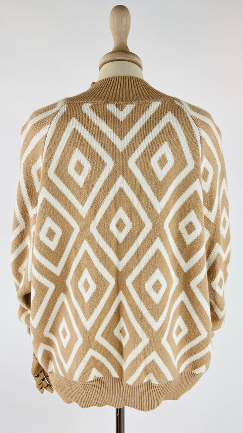 Maglione a rombi