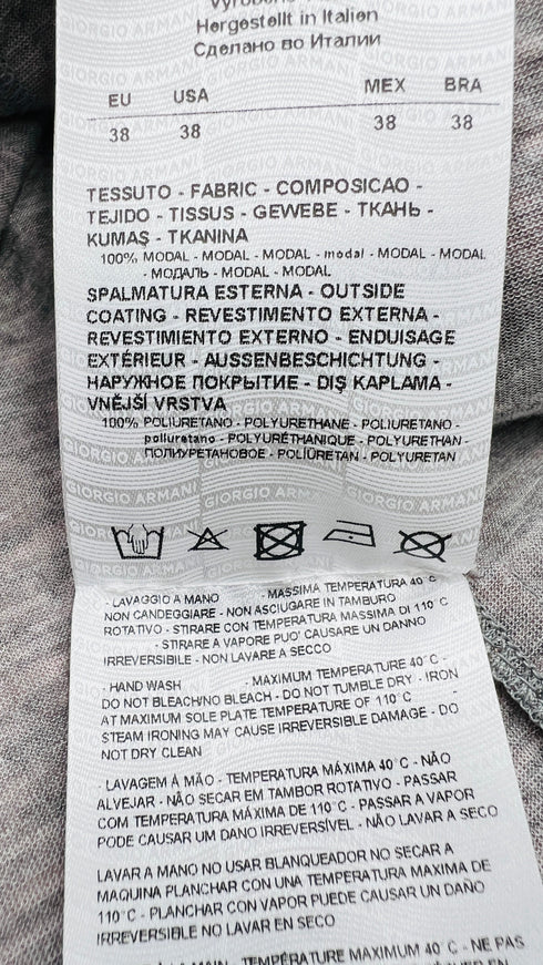 Impermeabile jersey spalmato