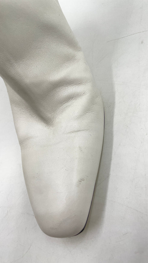 Stivali alti bianchi N.37