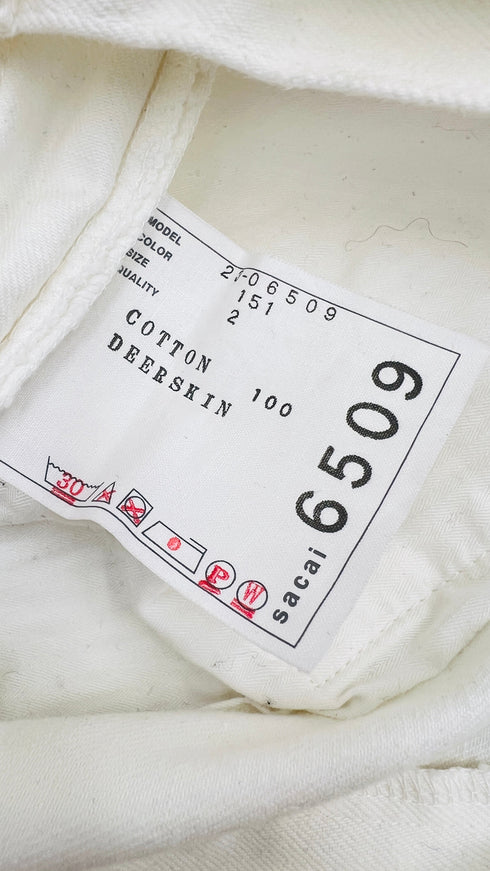 Pantalone 5 tasche con cartellino