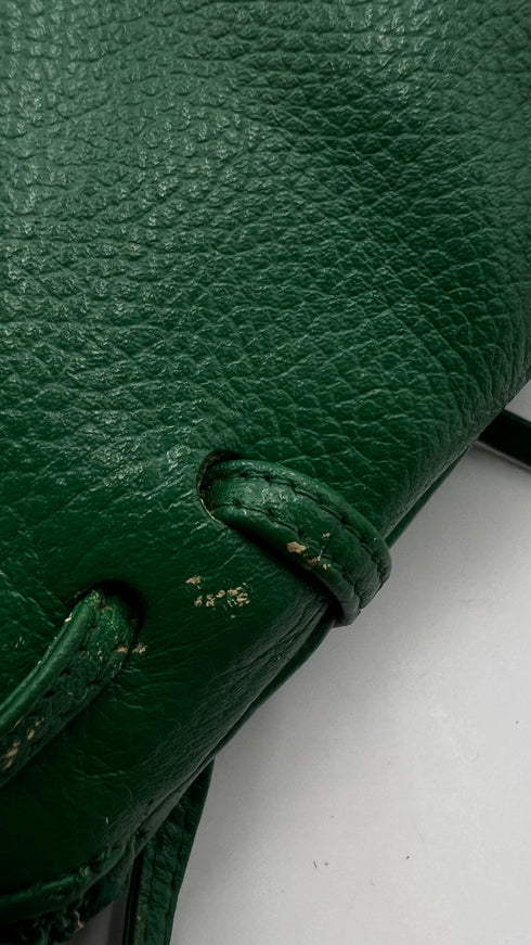 Borsa a spalla verde vintage