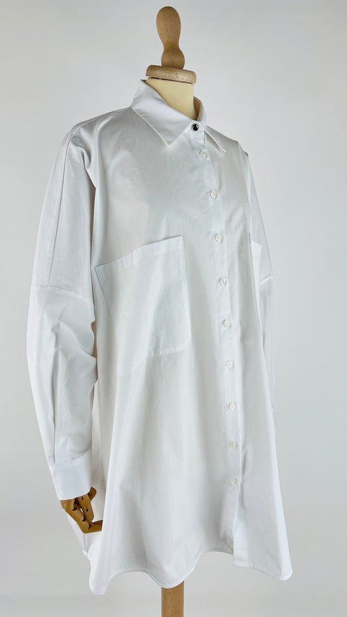 Camicia oversized in cotone