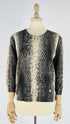 Maglia animalier lurex