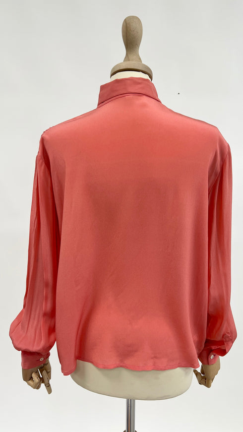 Camicia inserti plissé vintage