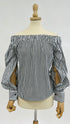 Blusa scollo a barca