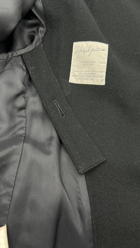 Giacca in panno nero