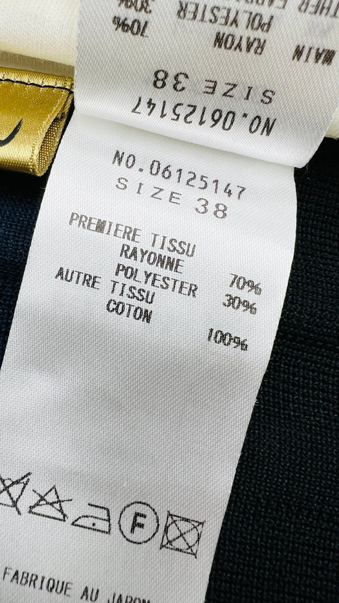 Cardigan corto a righe