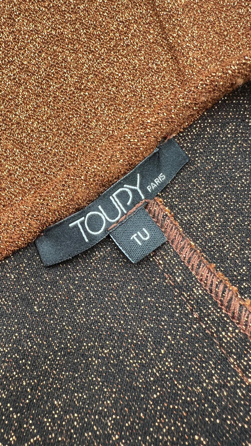 Maglia a pipistrello lurex