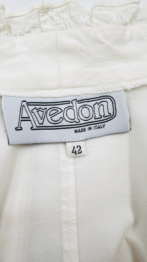 Camicia slim fit con rouches