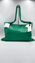 Borsa "Square Oil Green" con cartellino