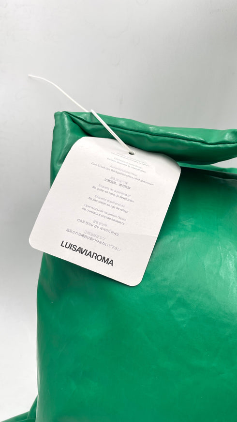 Borsa "Square Oil Green" con cartellino