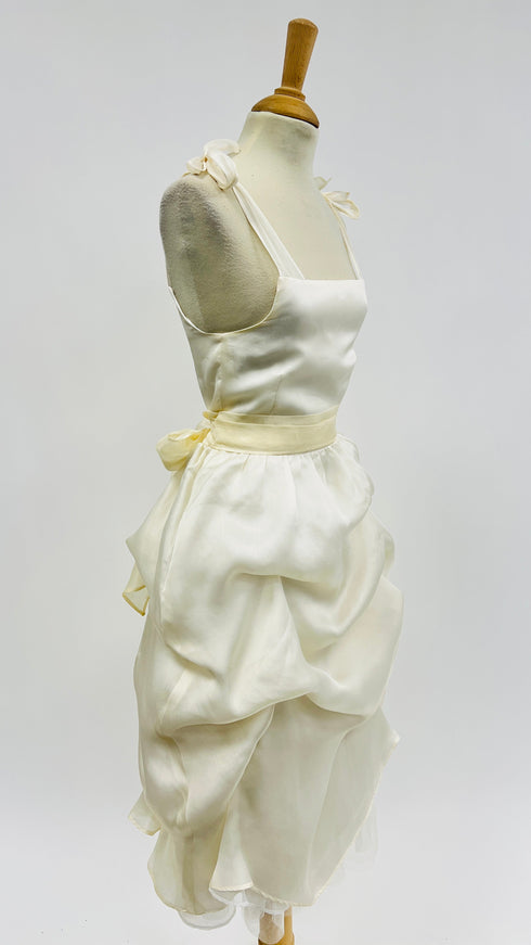 Abito midi coquette vintage