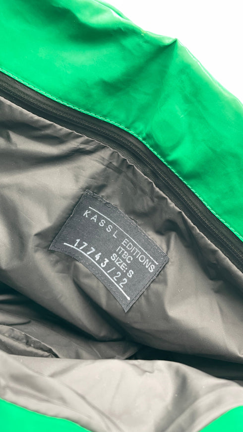 Borsa "Square Oil Green" con cartellino