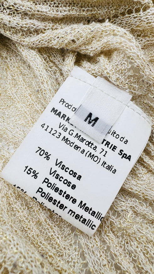 Maglia a rombi lurex