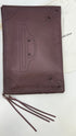 Cluch in pelle burgundy