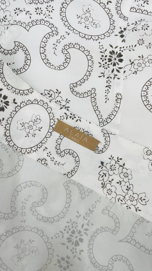 Blusa motivo paisley