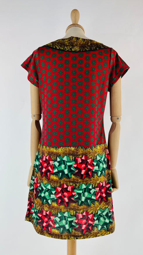 Abito corto stampato