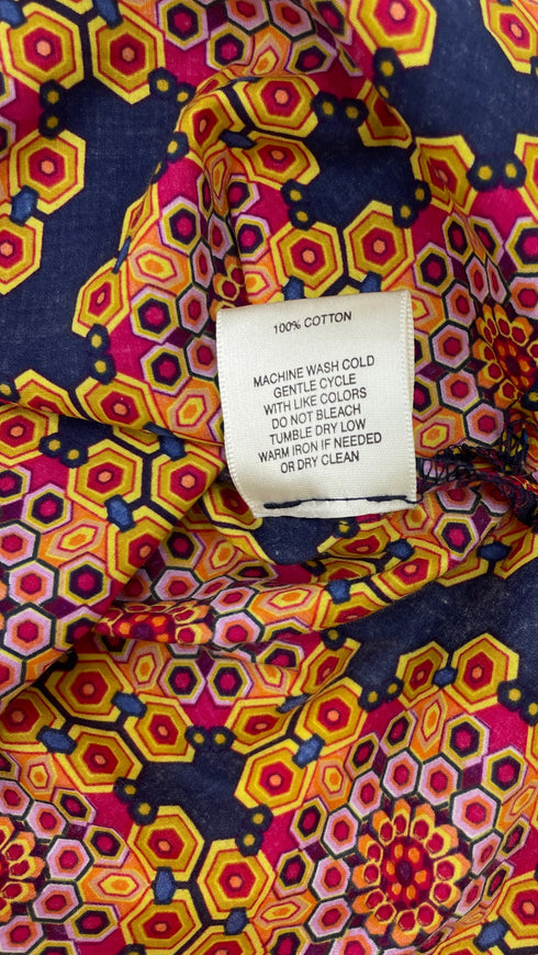 Top stampa multicolor