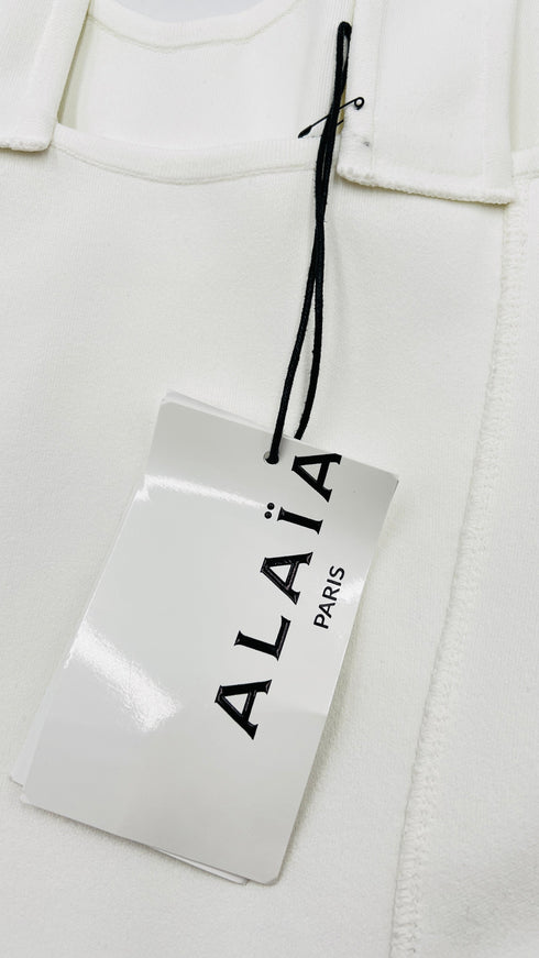 Body bianco con cartellino