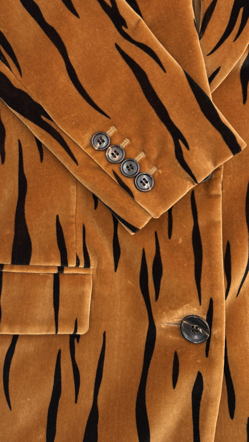 Blazer animlier con cartellino