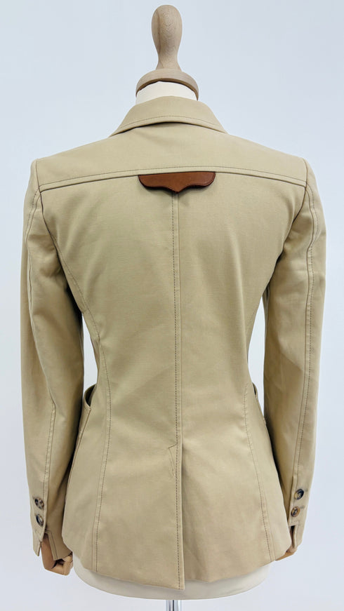 Blazer monopetto in cotone