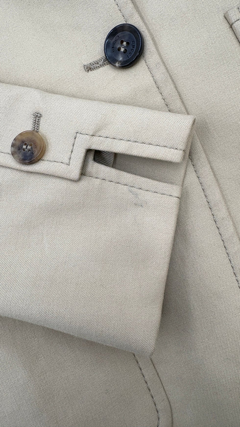 Blazer monopetto in cotone