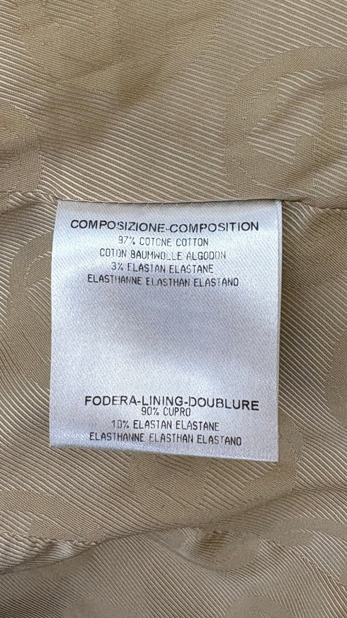 Blazer monopetto in cotone