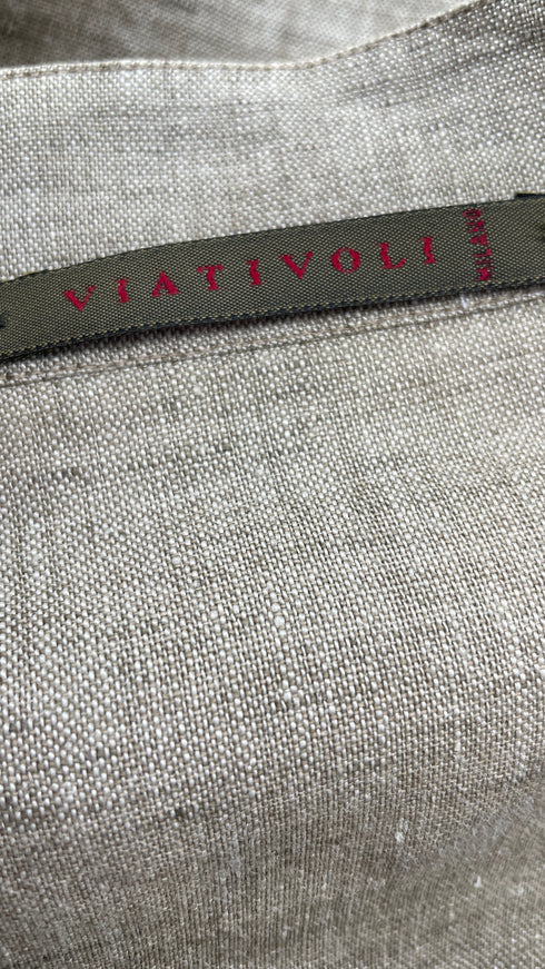 Blusa in lino vintage