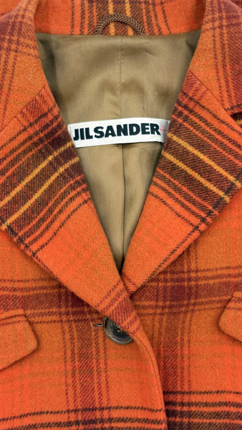 Blazer in panno tartan