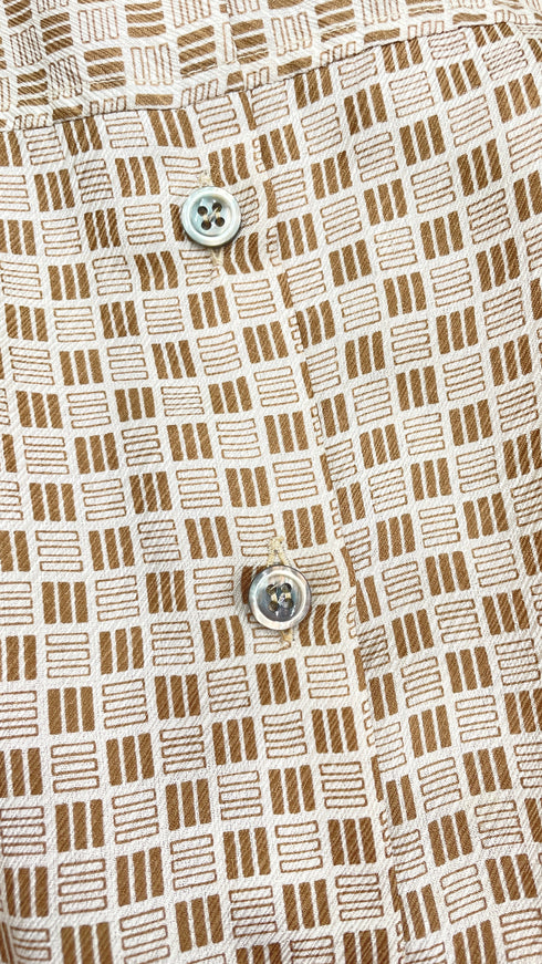 Camicia stampa geometrica