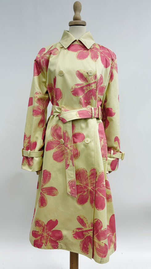 Trench a fiori collab SS26