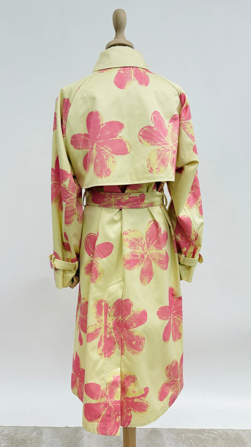 Trench a fiori collab SS26