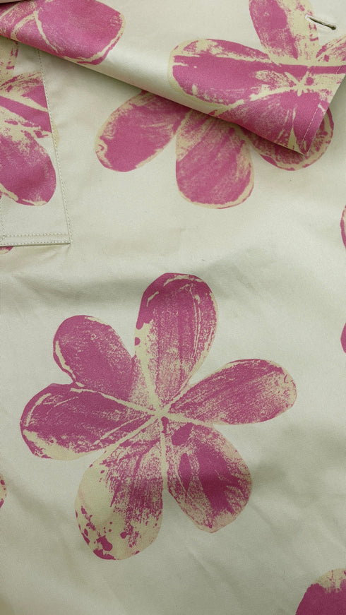 Trench a fiori collab SS26