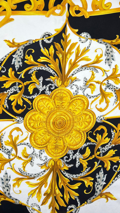 Foulard barocco in seta