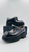 Scarpa stringata con platform N.38
